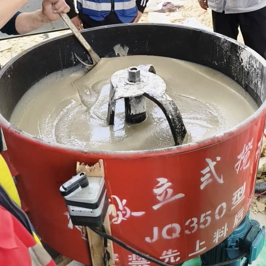 九江汽轮机余热压缩机导热油设备底座耐高温环氧树脂灌浆料